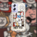 Phone Case OPPO A79 5G New 2023 Cute Cartoon Snoopy Pattern Transparent Soft Silicone Casing OPPO A79 5G Phone Cover. 