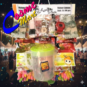 Grosir Mainan Cabutan Balon Anak Berhadiah Premium Isi 100
