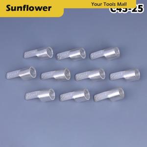 🎀🎁【Special price】Sun 10ชิ้นขั้ว C45สำหรับ DZ47อากาศสวิตช์วงจรเบรกเกอร์ขั้วต่อสายไฟฟ้าขั้ว C45-1.5-50mm2จีบ