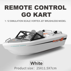 RC Boats High Speed Jet Boat Remote Control Speed Boat Brushless RC Boat with Control Panel and Seats