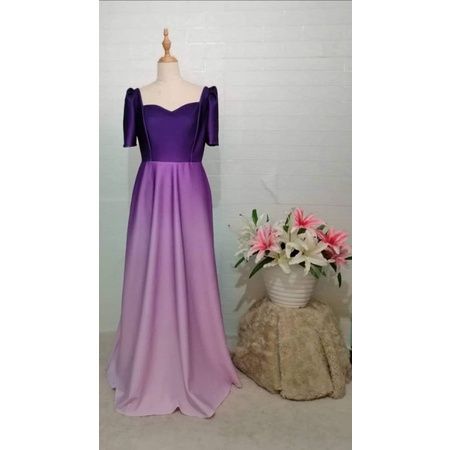 filipiniana dress purple Purple Best Costume For Filipiniana Dress DForce Floral Filipiniana Set For Genesis Female Daz Content