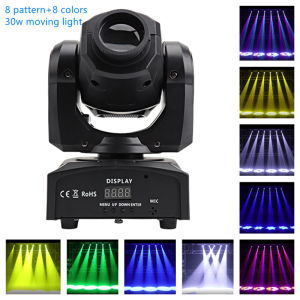 30w led spot moving headled gobo moving head