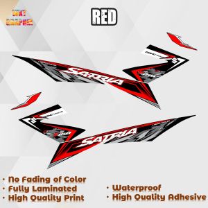 SUZUKI RAIDER SATRIA FI MODEL NTN 2024 DECALS (WATERPROOF LAMINATED NO FADE!)