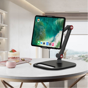 Chân Đế Kẹp Điện Thoại Máy Tính Bảng Hợp Kim Nhôm cao cấp Creative®️ Shelf Black 🔰Phụ Kiện Thuận Lợi🔰
