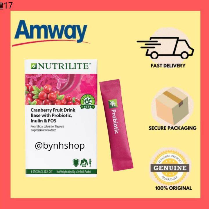 Healthy READY STOCK Nutrilite Cranberry Fruit Drink Base With Probiotic ...