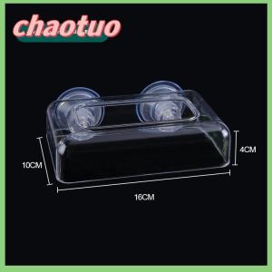 chaotuo Aquarium Feeder With Strong Suction Cups Fish Tank Feeder Aquarium Feed Ring Fish Tank Station Floating Food Tray Feeder