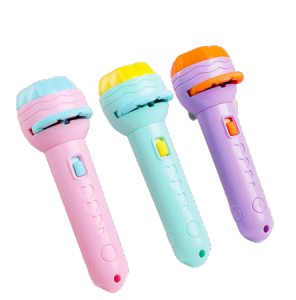 Mainan Senter Proyektor Anak Lampu Gambar Kartun Fun Flashlight