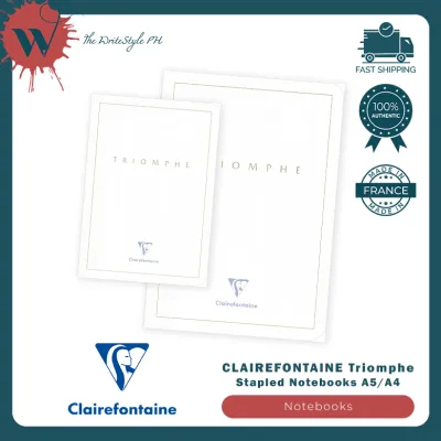 Clairefontaine Triomphe Stapled Notebook