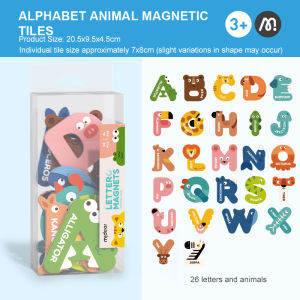 Bảng chữ cái tiếng anh nam châm cho bé Mideer Letter Magnets Đồ chơi giáo dục cho bé 1 2 3