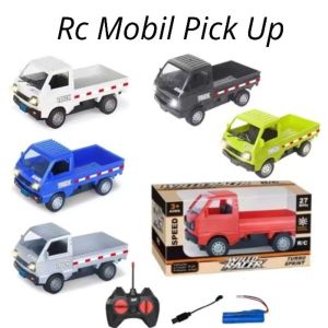 Mainan Anak Rc Mobil Pickup Mini Wild Racer No.222B-3 Losbak Turbo Sprint Bisa Nyala Lampu
