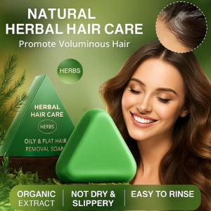 Cleansing Soap Beauty Skin Care Scalp Moisturizer Hair Growth Soap Nourish Odorless Wooden