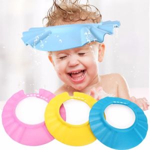 Topi Mandi keramas untuk Bayi - Topi Keramas bayi dan anak - Topi Pelindung Mandi Bayi murah COD