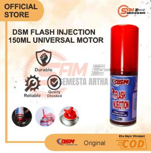 DSM Flash Injection Injector 150ML Cleaner pembersih injector Universal motor tipe injeksi