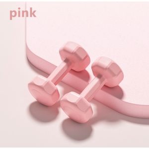 SG [2Pcs] Dumbbell tailored for women 1kg/2kg/3kg lightweight fitness dumbbells rubber-coated weightlifting train