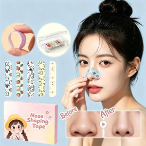 10pcs 3D Shaping Nose Wing Tape Adjustable Cut Nose Wing Reduction Shaping Nose Strip Beauty Tools