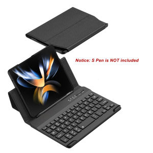 Wireless Keyboard For Samsung Galaxy Z Fold 7 Fold 6 Fold 5 Fold 4 Fold 3 Cover With S Pen Slot Holder
