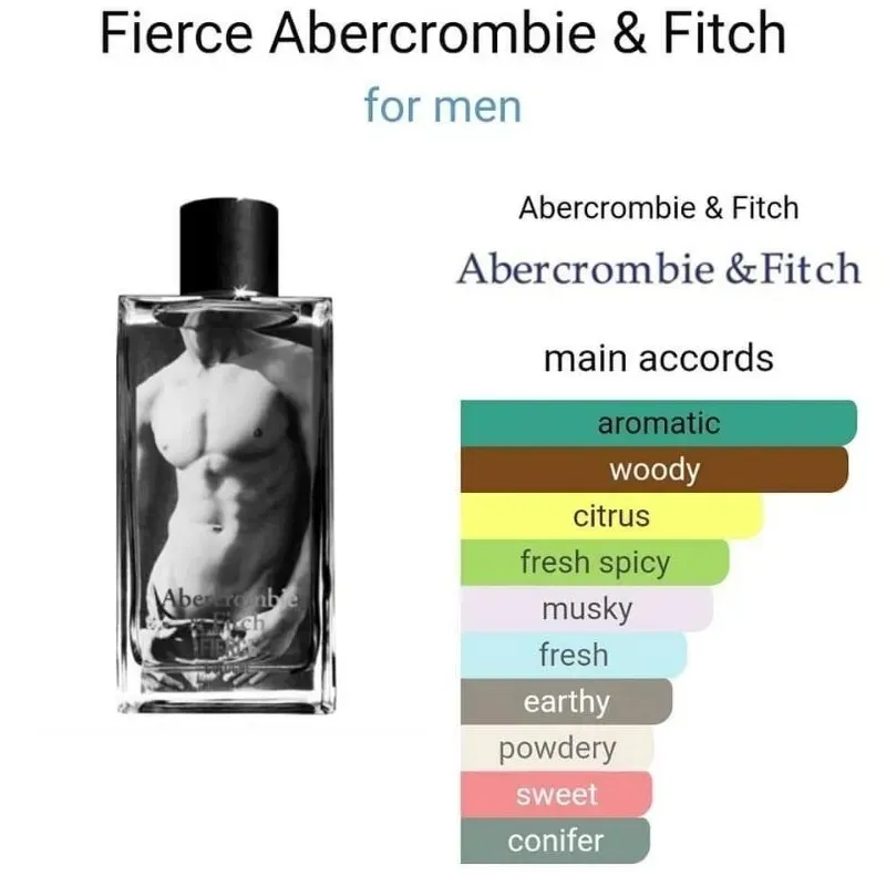 Local delivery】Abercrombie and Fitch Fierce for Men 100 ml EDC