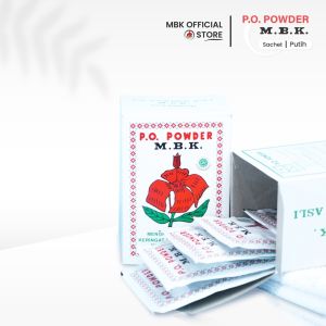 MBK Powder Putih | Silver - Menghilangkan Bau Keringat/Badan - Deodorant Powder Sachet | M.B.K