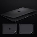Da cơ thể sticker cho Apple MacBook Air Pro 13 14 16 M1 M2 M3 Chip Phía Trước Và Trở Lại Không Gian Màu Đen miếng dán laptop 2023 A2992 A2991 2021 Pro 14 16. 