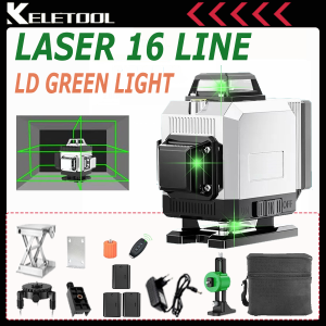 keletool 4d 16 tingkat laser multifungsi hilda baris tingkat laser pembangun laser pembangun laser waterpass penanda laser laser laser portabel bosch laser waterpass tingkat laser instalasi ubin laser