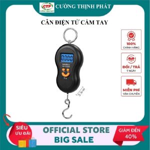 Cân điện tử cầm tay du lịch Portable Mini 50Kg cân treo điện tử cầm tay nhà bếp