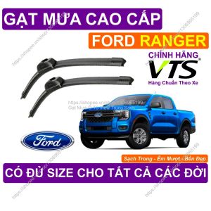 Gạt Mưa Êm Mượt Kính Lái Ford Ranger Cặp Gạt Mưa Kính Lái Ford Ranger. Có Đủ Size Cho Các Đời X.e Ford Ranger.