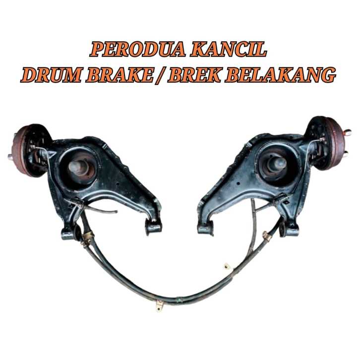 Rear Drum Brake / Brek Belakang Perodua Kancil Rear Drum Brake