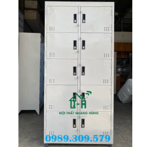 TỦ LOCKER 10 CỬA TĨNH ĐIỆN DÀY DẶN GIAO NHANH HCM