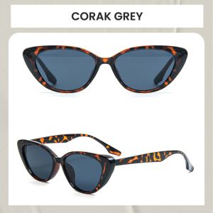 Berrybarton Kacamata Hitam Sunglasses Anti UV400 Kacamata Cat eye Wanita 839
