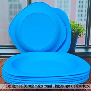 SUDAH GRATIS 1/2 LUSIN SENDOK / 12PCS ISI PIRING MAKAN CAMPUR MANGKUK TEBAL ANTI PECAH TAHAN PANAS