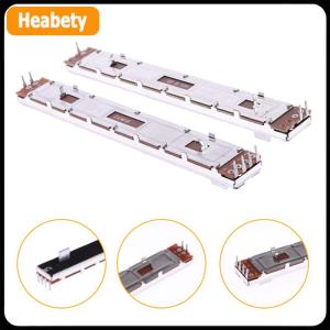 【2-3 days delivery】 128mm Mixer Fader B10K Single And Dual Channel B103 Straight Sliding Potentiometer Total Length 12.8cm Stroke 100