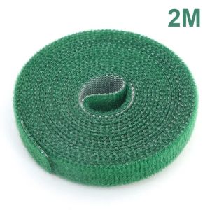 3pcs Nylon nhà máy quan hệ Dây buộc cáp tái sử dụng tự dính nhà máy Dải phecmơtuya cho hỗ trợ nho dây leo cà chua phụ kiện sân vườn