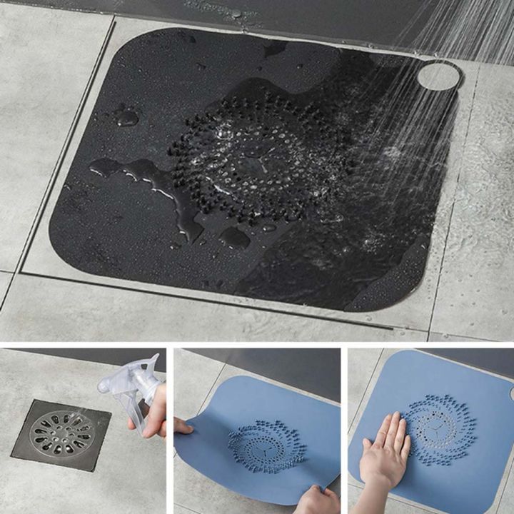 Home Ham Silicone Filter Colander Drains Sewer Anti Odor Floor Drain Pad Anti Clogging Bathroom