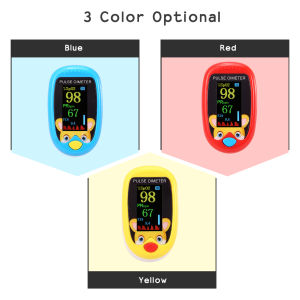 Children Pulse Oxi-meter Fingertrip Mini SpO2 Monitor Oxygen Saturation Monitor Pulse Rate Measuring Gauge Device 5s Rapid Reading