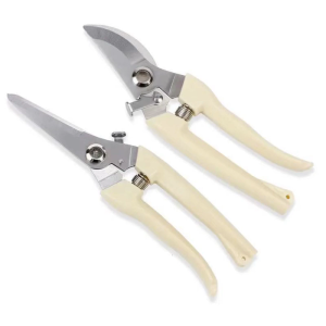 Thép carbon cắt tỉa chọn làm vườn kéo tay cầm không trơn cho deadheading & định hình hoa hoặc trái cây dễ dàng thu hoạch