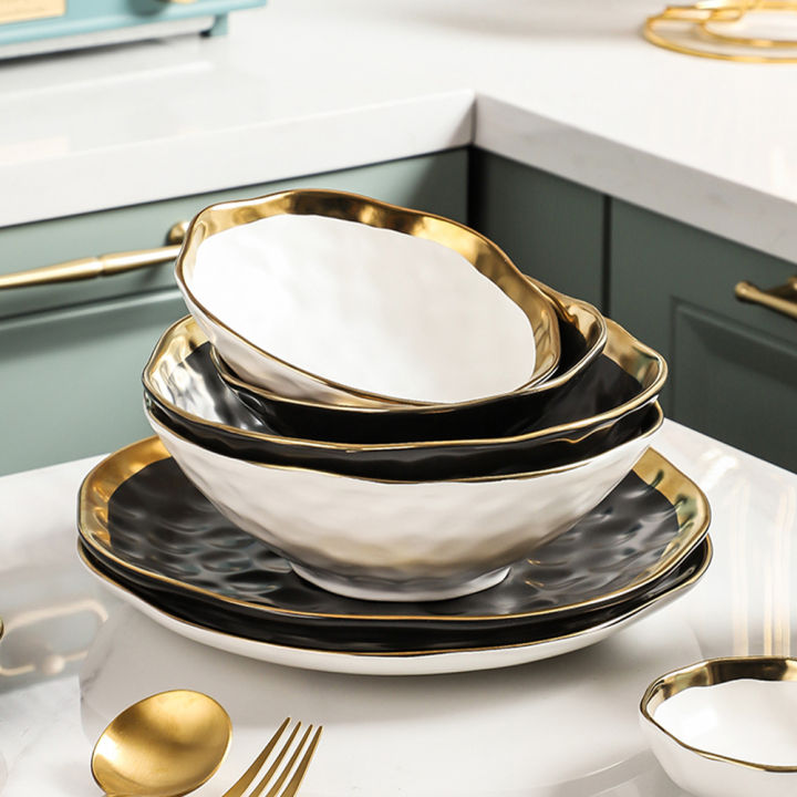 Luxury Designer Plates Set Blush Of Fuchsia 27-Piece Dinner Set