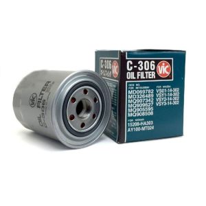 VIC C-306 OIL FILTER for MITSUBISHI ADVENTURE DIESEL / MITSUBISHI L300 DIESEL 1986-2018 / MONTERO SPORT 4X2 2.5 2008-2015L200 4D56 / KIA BESTA 2.7 ORIGINAL C306