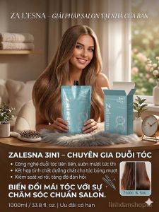 KEM UỐN DUỖI ĐA NĂNG ZALESNA 3 IN 1 1000ml (không cần dập định hình số 2)