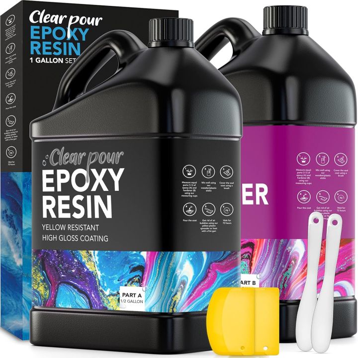 1 gallon epoxy resin kitpremium clear epoxy resin for countertop
