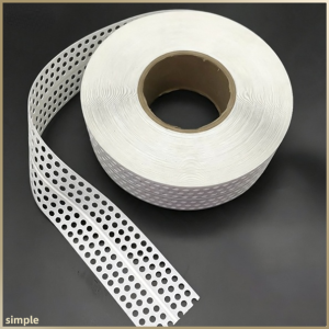 Self adhesive PVC Corner bead tape 5cm x 40m PVC corner tape for Cement and Drywall