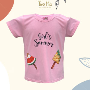 Kaos Anak Perempuan - Tshirt Anak Cewek 1-12 Tahun 4189