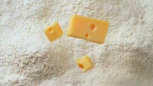 [Anmi Food] Rock-fired cheese crackers Japanese-style internet-famous thin crispy snack cheese biscuits Iwaki Cheese Crisp Biscuits Japanese Influencer Crispy Snacks Cheese Biscuits Office