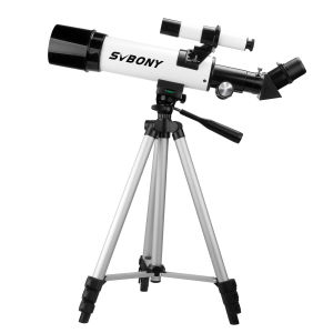 SVBONY SV501P Telescope for phone to see the moon 60mm Aperture Telescope for Kids Beginners Adults with Adjustable Tripod and Find Scope for day and night vision