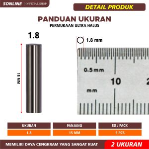 SONLINE- Brass Tube Float Seat isi 5 pcs Baja copper Sleeve Klem Seling Pancing Konektor Brass Tube Float