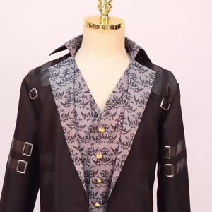 Hot selling product 2026 Halloween European and American new medieval retro costume mid-length punk tailcoat for men