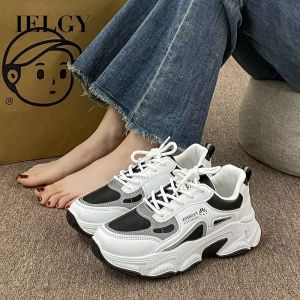 IELGY Campus Style Mesh Daddy Shoes Womens 2025 New Versatile Internet Celebrity Breathable Athleisure Shoes