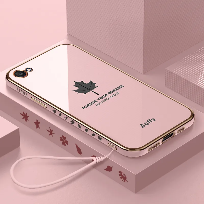 Ốp lưng Vivo y65 Y71 y81 y81i V5plus V5 Plus thiết kế mới lá phong