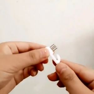 10pcs Large Invisible Seamless Nail Wall Hanging Hooks For Picture Photo Frames Clock Mirror
