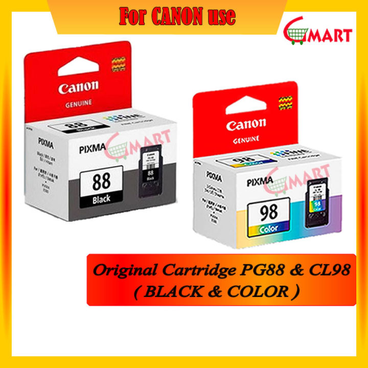 Canon PG88 & CL98 Original Cartridge / Refill Kit / Refill Ink for