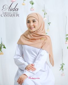 PASHMINA SEGITIGA INSTAN AIDA 2 IN 1 HIJAB DAN INNER ZABANNIA